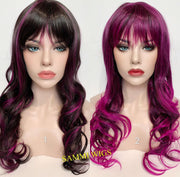 F759 Long curly wig